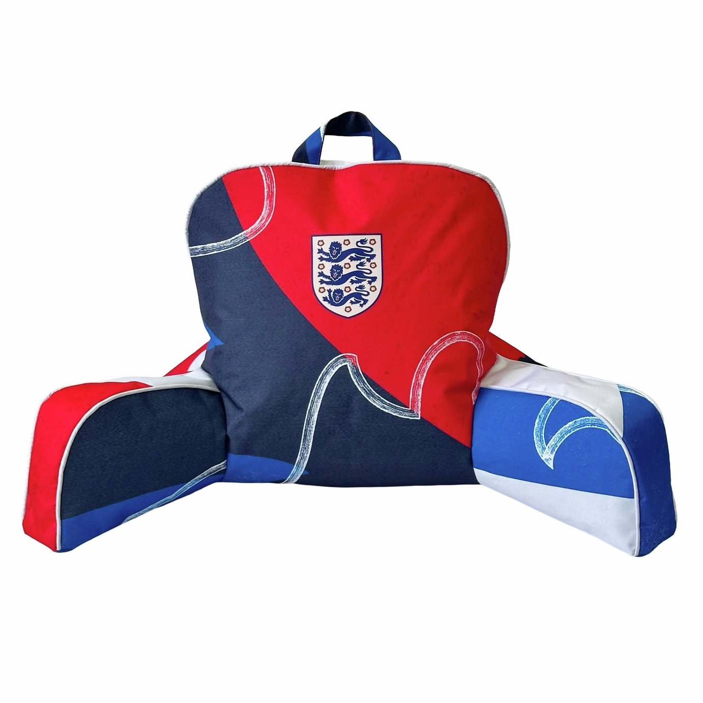 Kaikoo Kids FA England Cuddle Cushion - Red & Blue