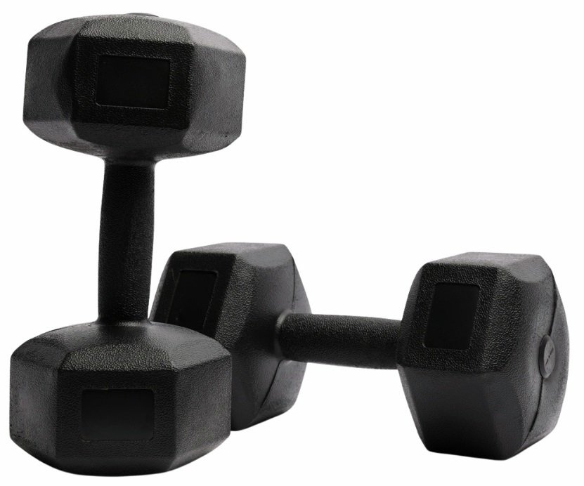 Northern Plastic Hex Dumbbells Set - 2 x 7Kg