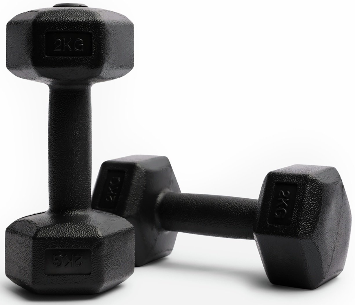 Northern Plastic Hex Dumbbells Set - 2 x 2Kg
