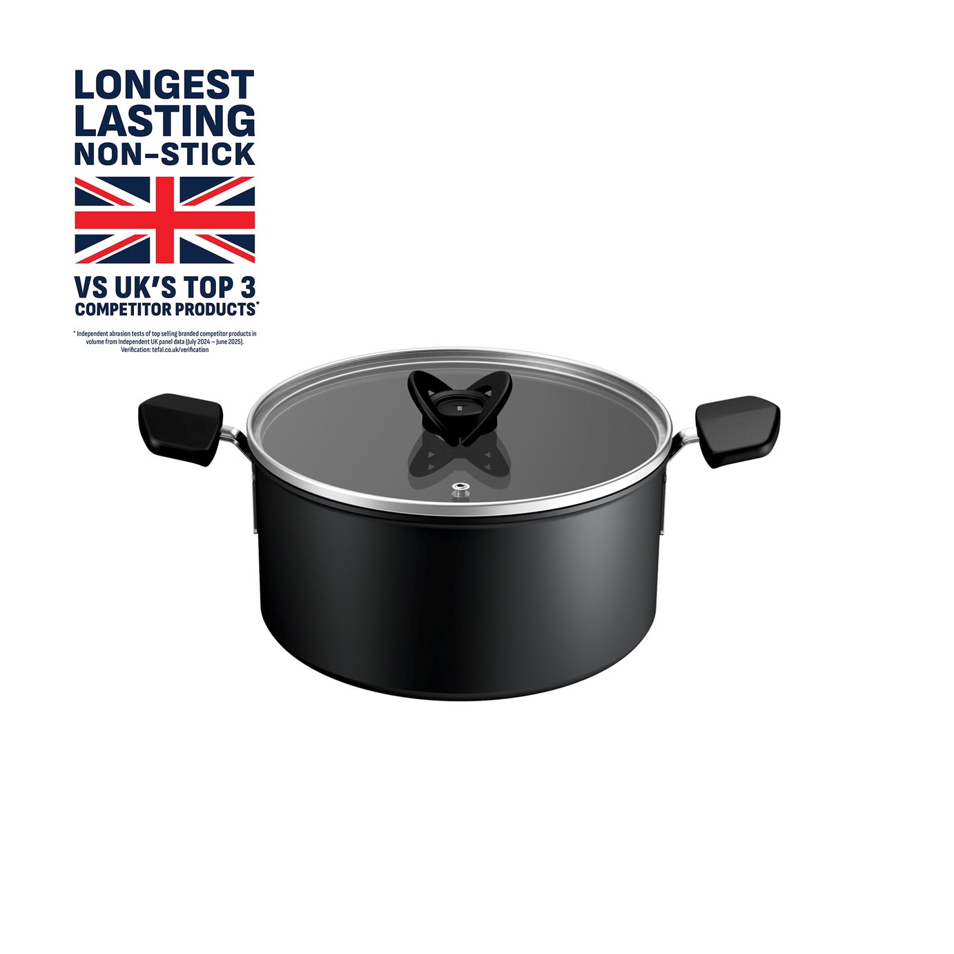 Tefal Excellence Plus 26cm Non Stick Aluminium Stew Pot