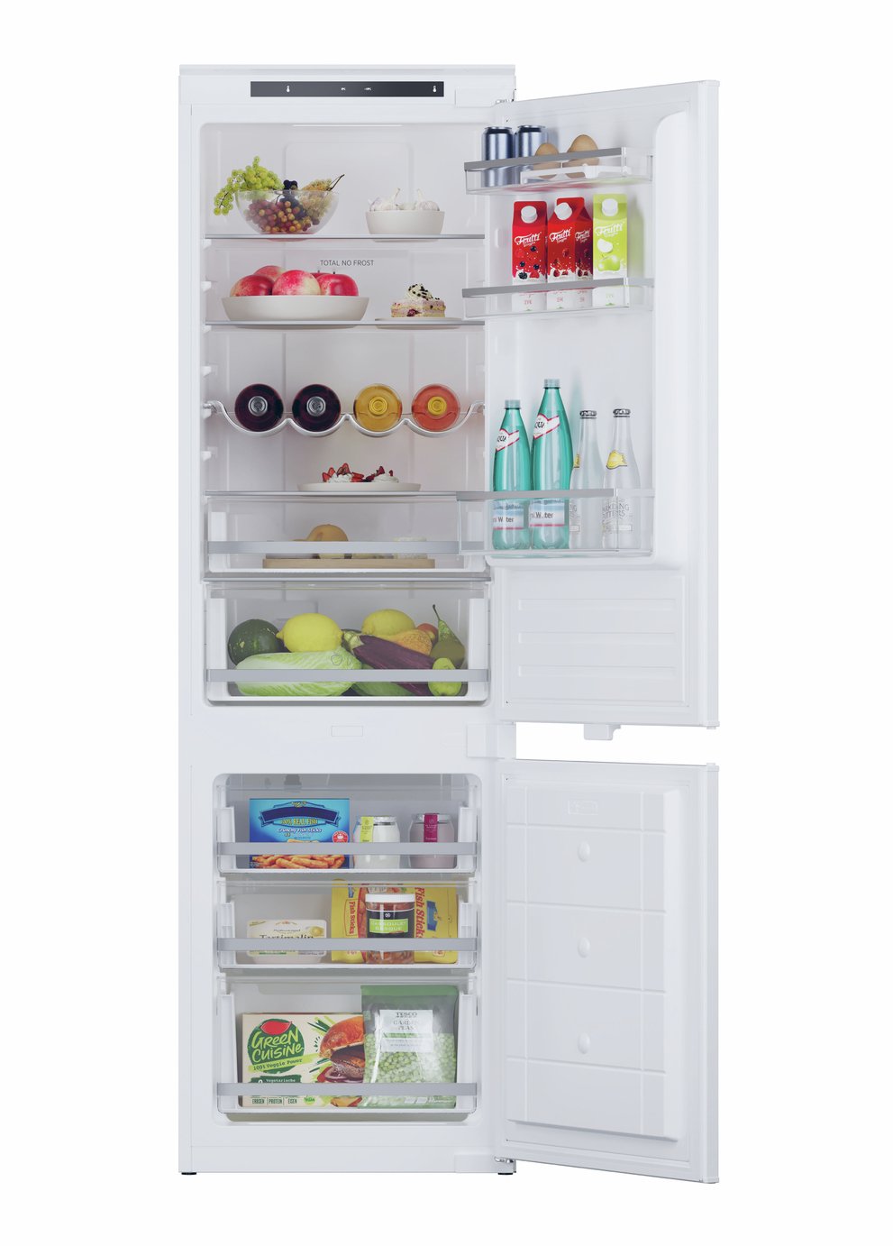 Candy CBBMT18EK Integrated Fridge Freezer - White