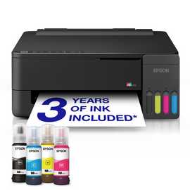 EcoTank ET-1910 A4 Wi-Fi, AirPrint Ink Tank Printer & 3 Years Ink
