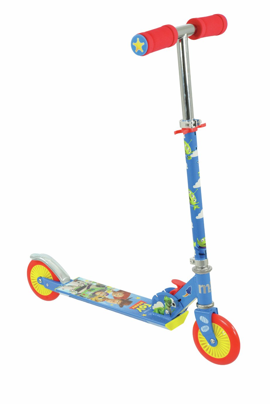 Toy Story Folding Inline 2 Wheel Scooter