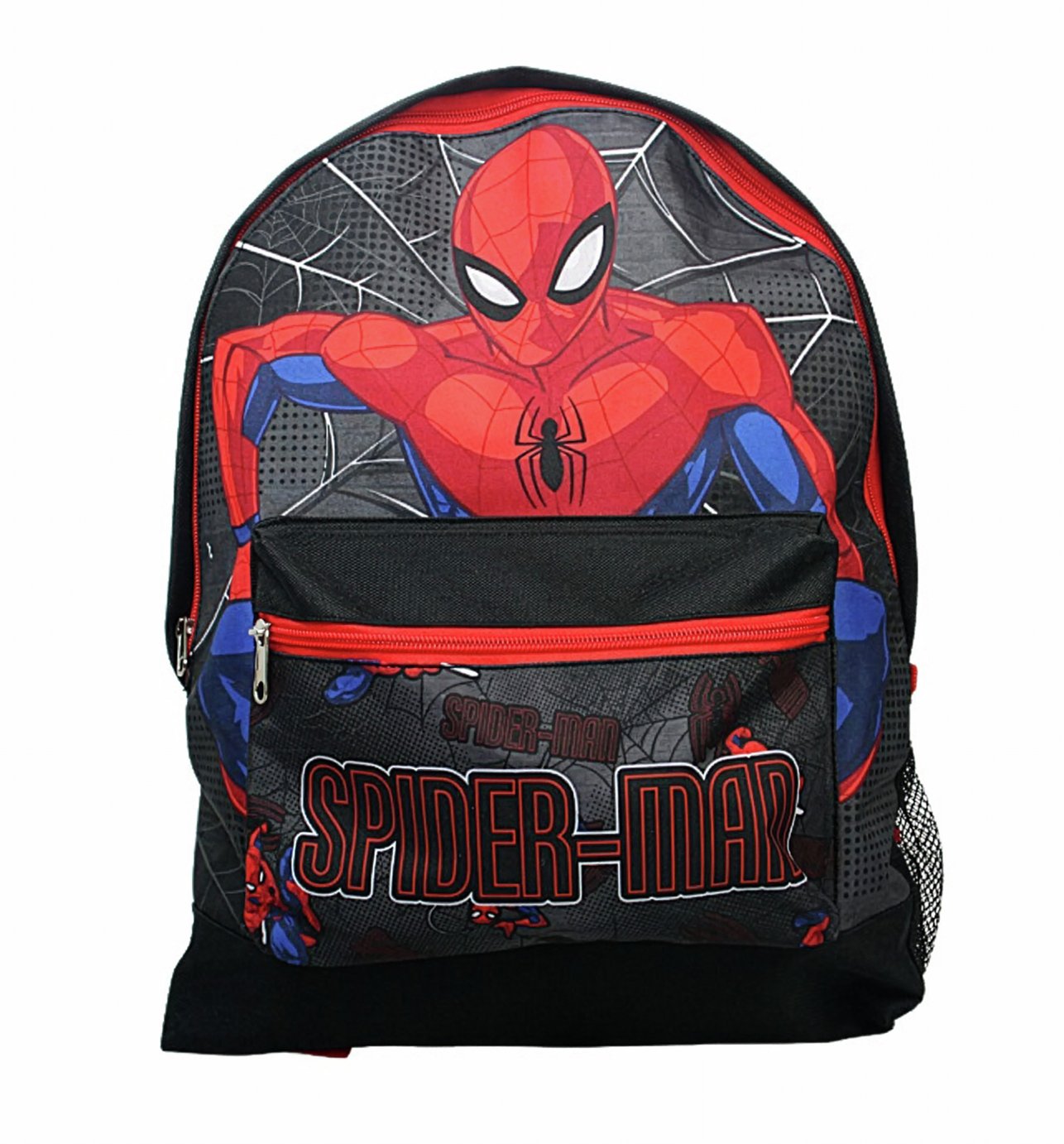 Marvel Spider-Man Web Design 17L Backpack - Black
