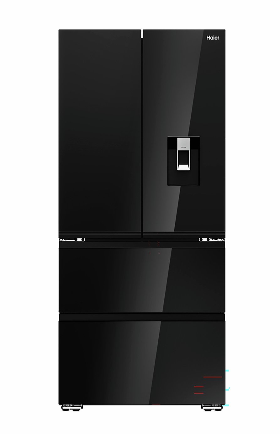 Haier HFKR7819DWGB 83CM American Fridge Freezer - Black