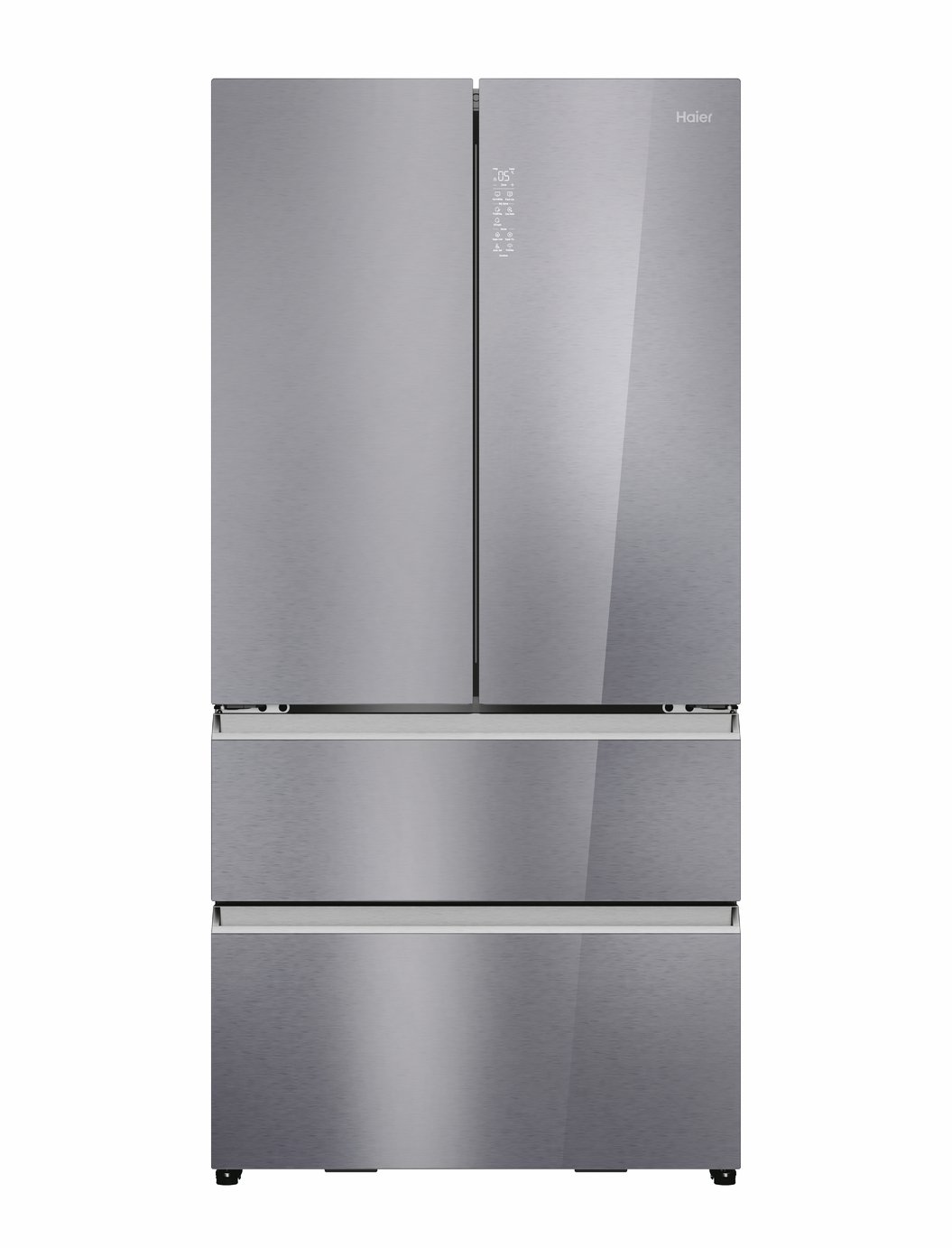 Haier HFR79F19EFGK American Fridge Freezer - Sapphire Glass