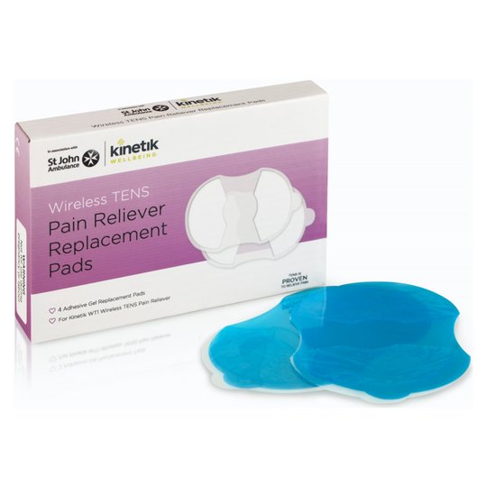 Kinetik Wellbeing Wireless TENS Replacement Pads (4) WTRP1/T