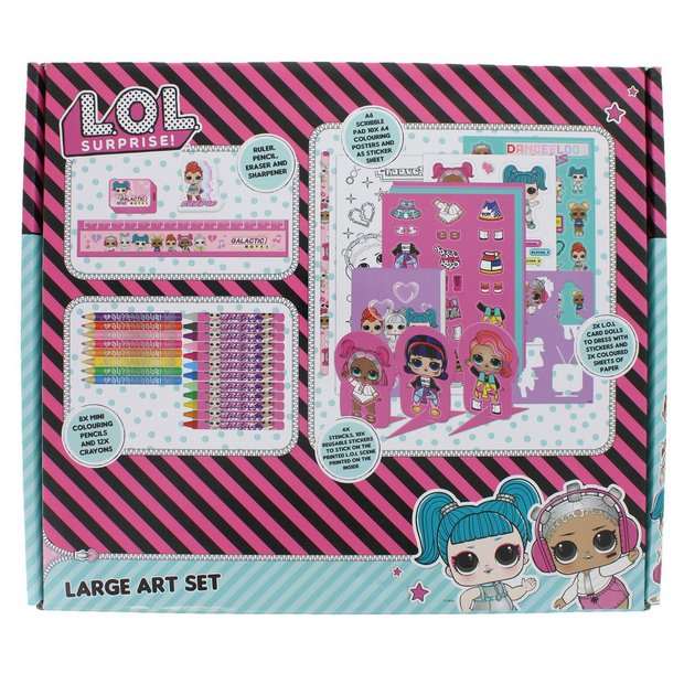 Lol doll on sale art set