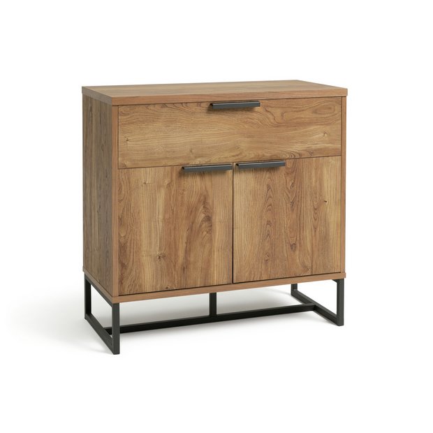 Compact oak clearance sideboard