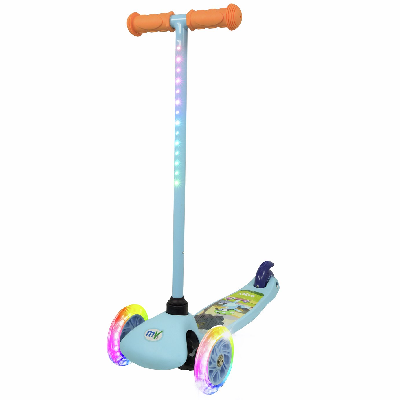 Bluey Tilt & Glo Light Up Scooter