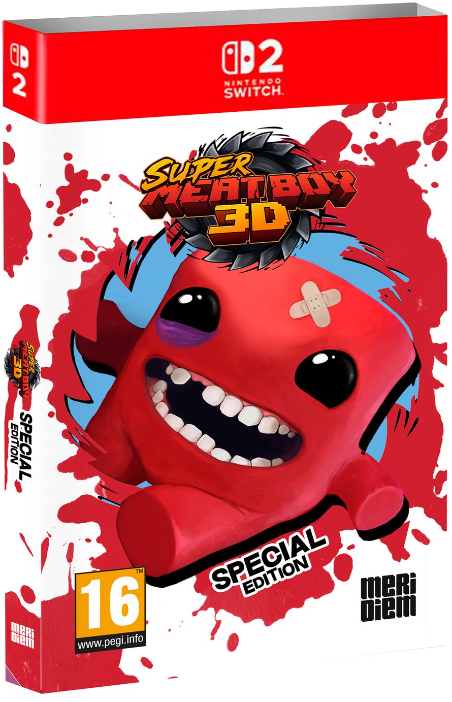 Super Meat Boy 3D Special Edition Nintendo Switch 2 Game Pre-Order