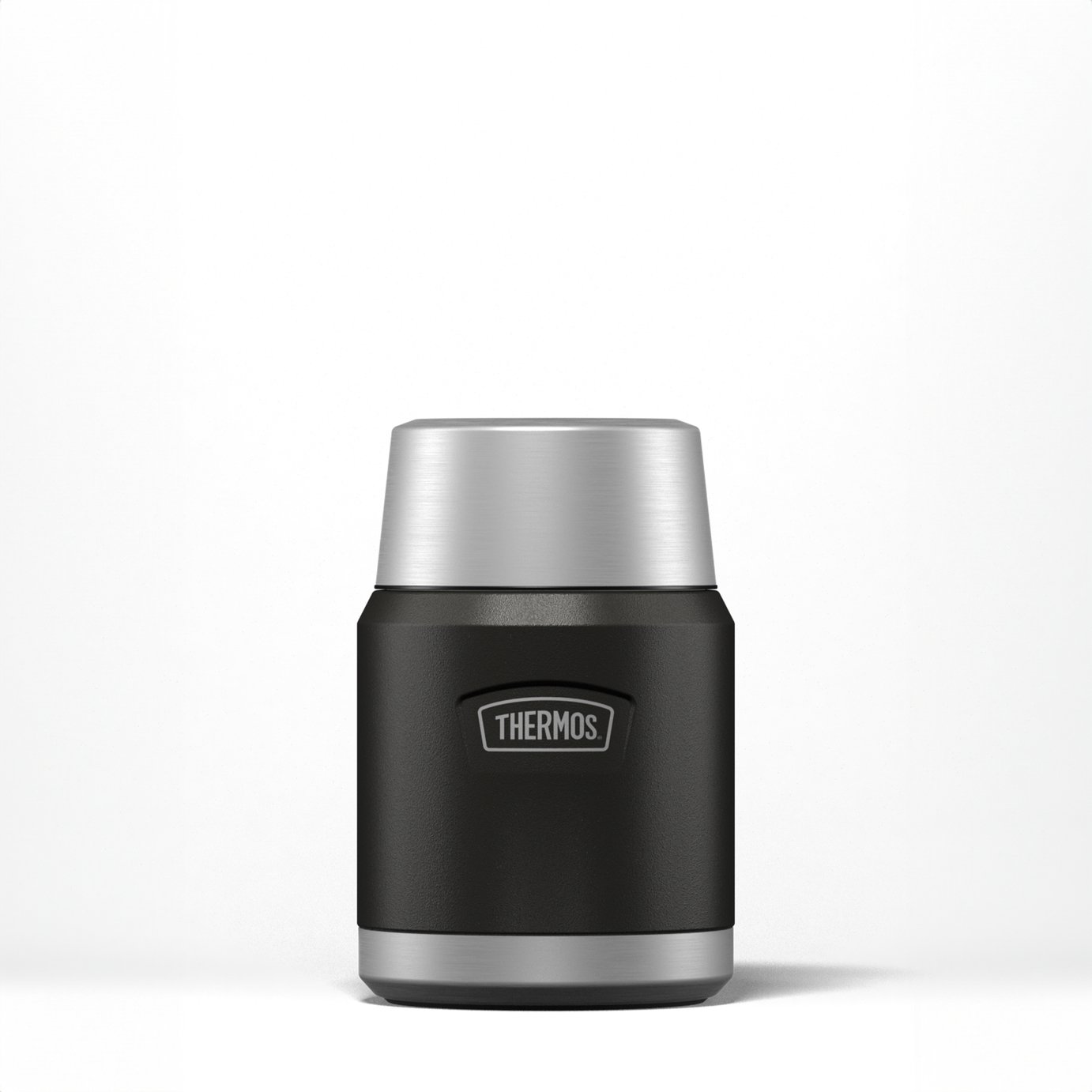 Thermos Icon Black Food Flask - 470ml