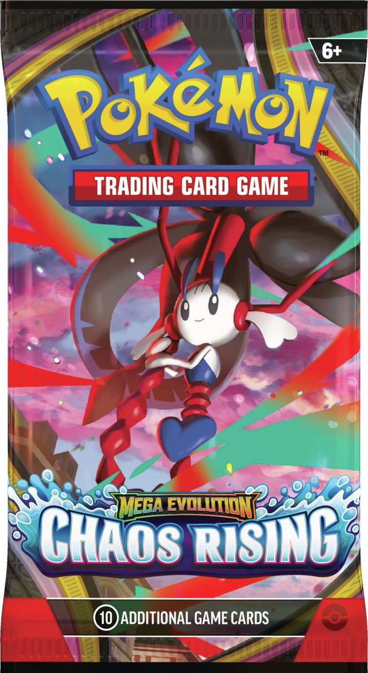 Pokémon Mega Evolution Chaos Rising Booster Trading Card