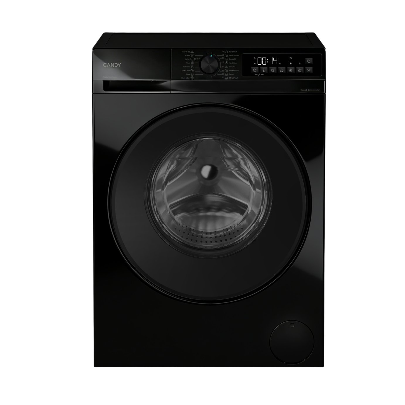 Candy GWD 496B8B-80 Washer Dryer - Black