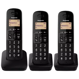 Panasonic KX-TGB613 Cordless Phone w/ Shock Resistant-Triple