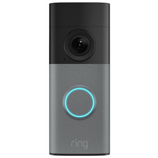Ring Wired Video Doorbell (Newest Gen) Retinal 2K - Speckled Grey