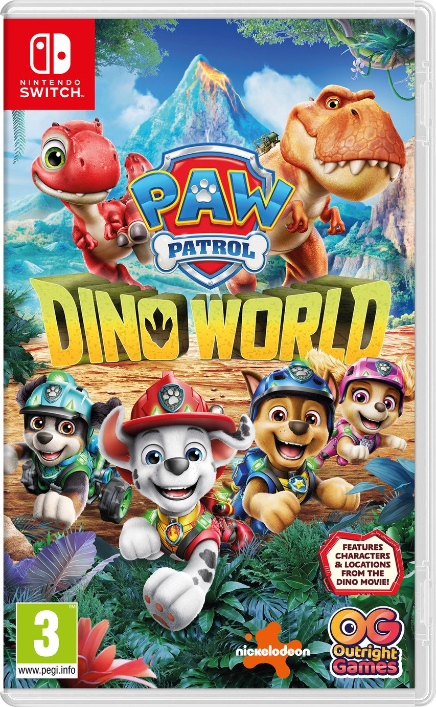 PAW Patrol Dino World Nintendo Switch Game Pre-Order