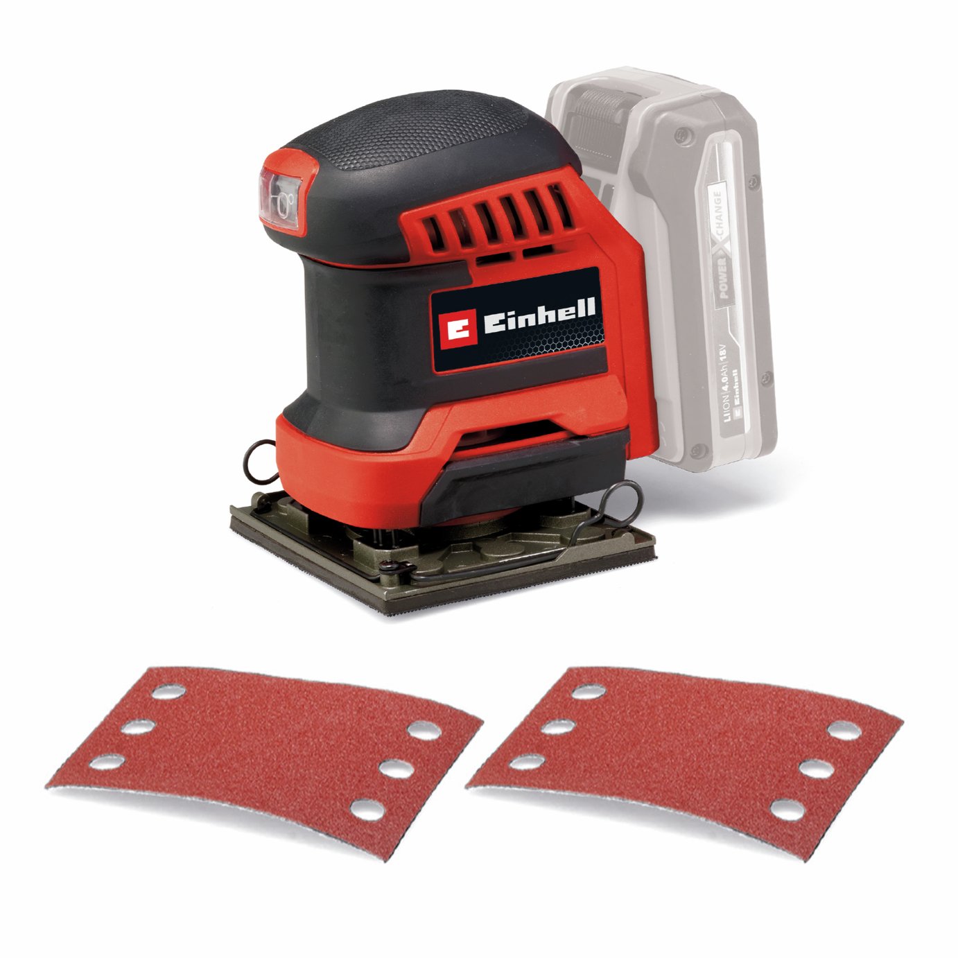 Einhell Cordless Palm Sander - 18V