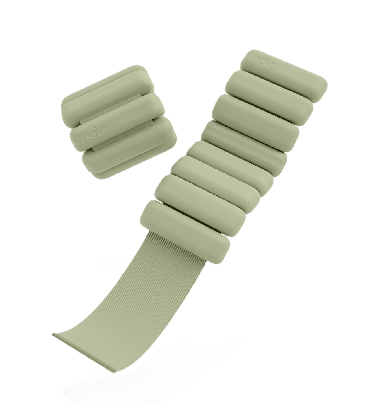 Bala Sage Green Workout Bangles - 2 x 0.90kg
