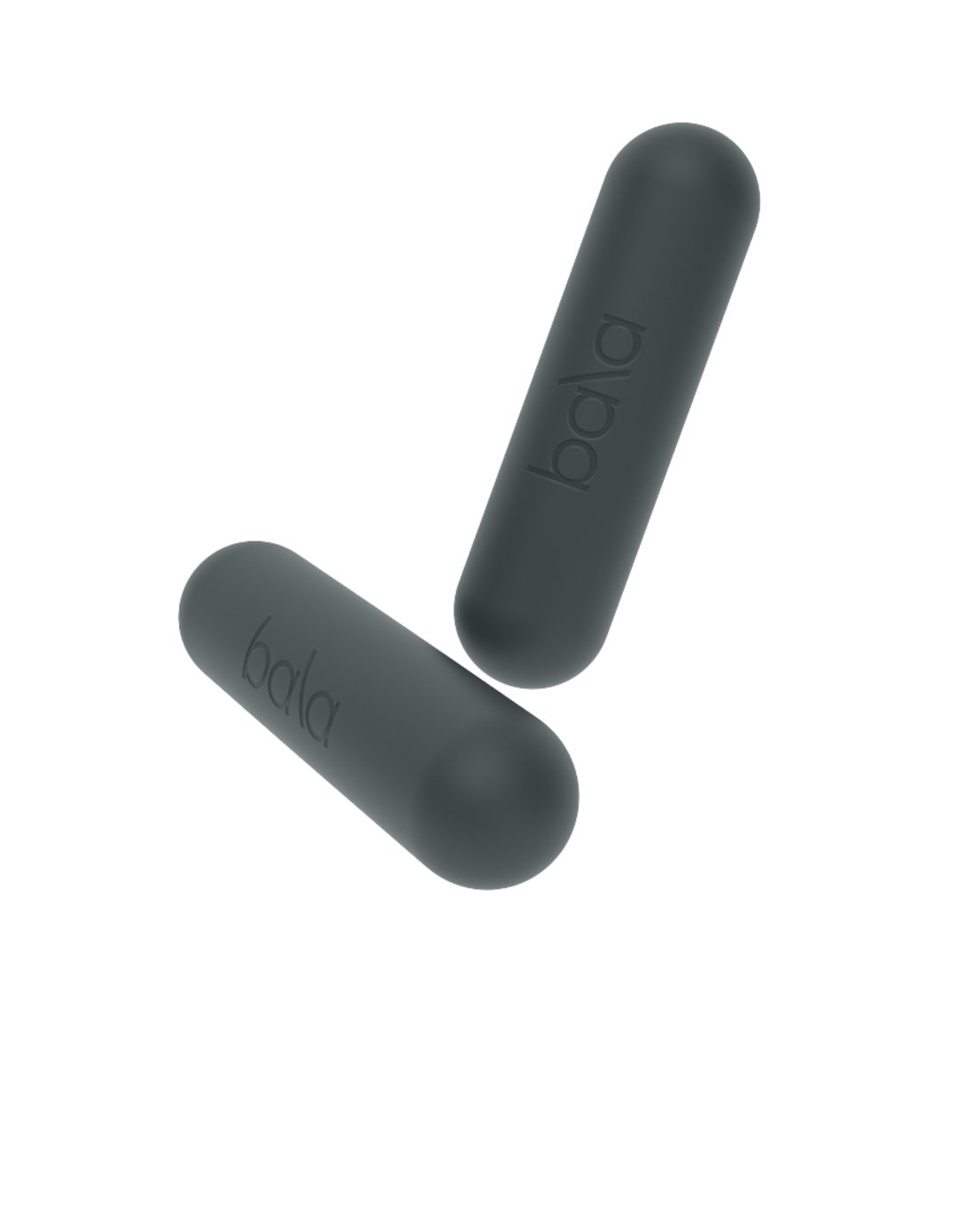 Bala Charcoal Workout Bars - 2 x 1.36kg