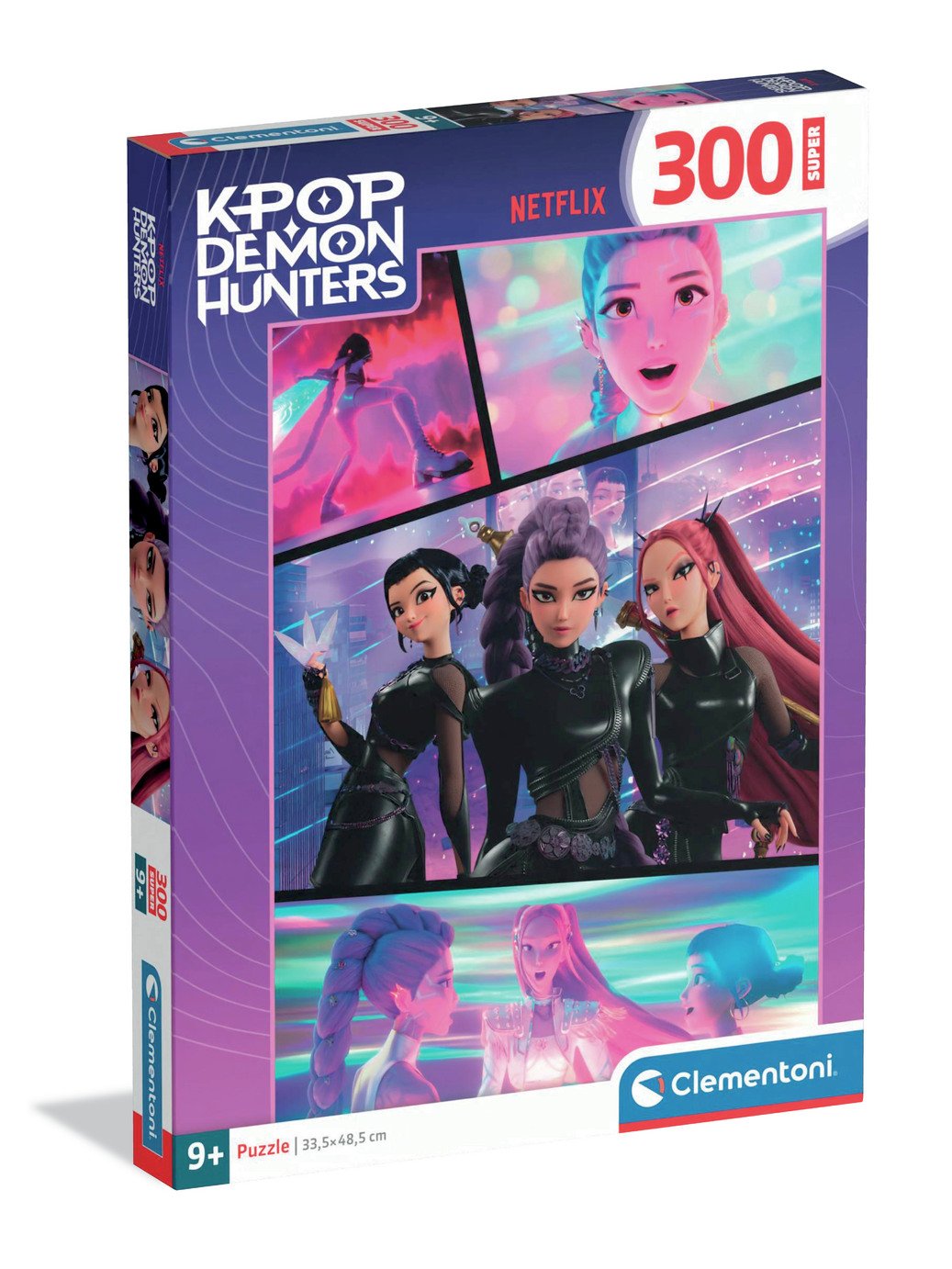 Clementoni Netflix K-pop Demon Hunters 300 Pieces Jigsaw Puzzle