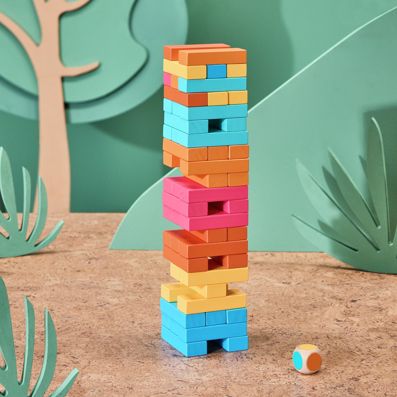 Chad Valley Wooden Jenga Game