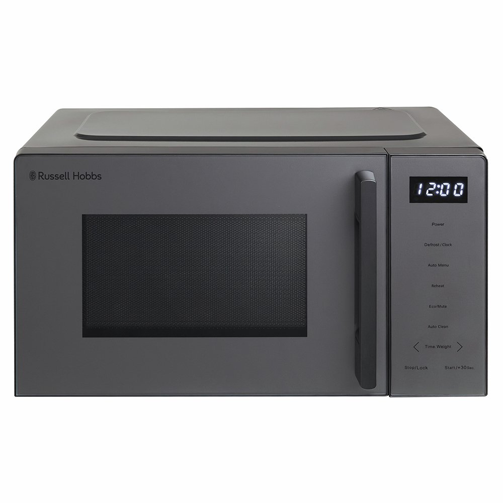 Russell Hobbs 800W Standard Microwave RHMT2006G - Dark Grey