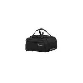 IT Luggage Duo-Tone Soft Suitcase - Black & Grey