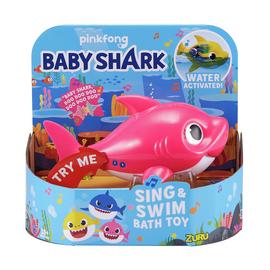 Robo Alive Junior Mommy Shark Sing and Swim Bath Toy