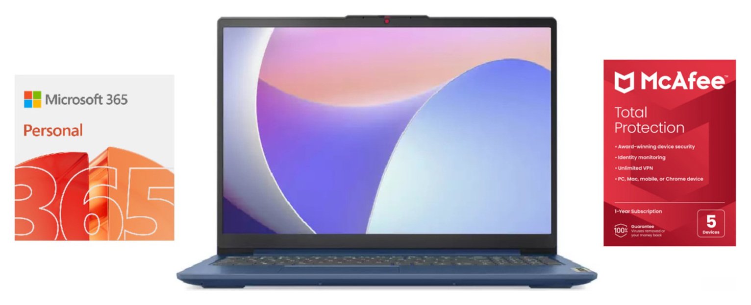 Lenovo IdeaPad 3 15.6in i5 8GB 256GB Laptop + M365 Bundle