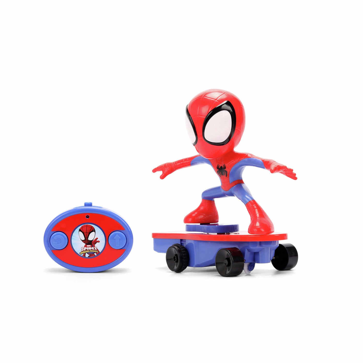 Spider-Man Stunt Skateboard RC Playset