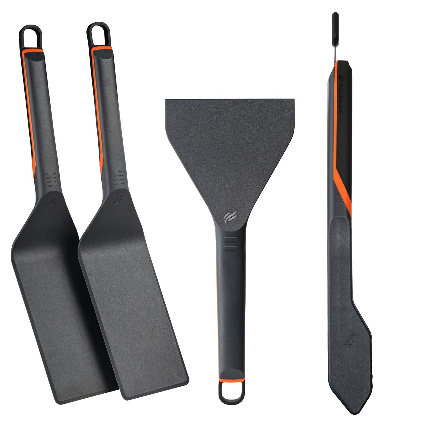 Blackstone 4-Piece Nylon Spatula, Scraper And Tong Griddle Kit
