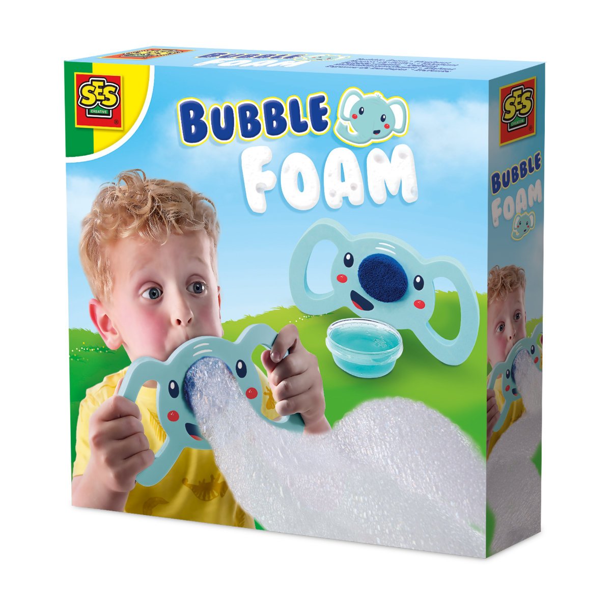SES Creative Bubble Foam Maker Elephant Toy