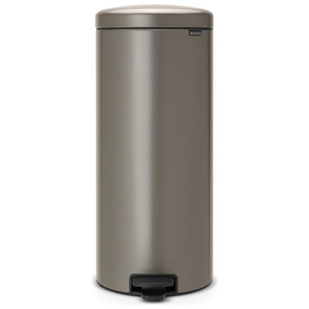 Buy Brabantia New Icon 30 Litre Bin - Platinum | Kitchen bins | Argos