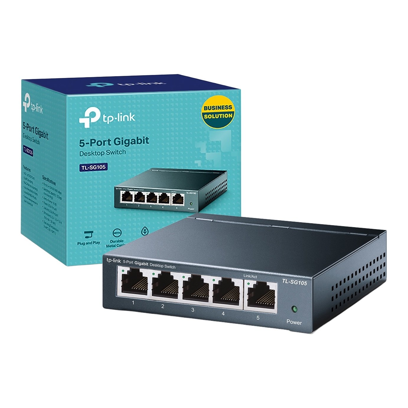 TP-Link TL-SG105 5 Port Gigabit Ethernet Network Switch