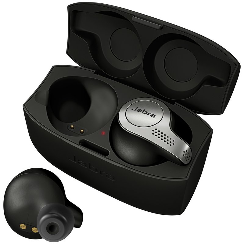 Jabra Elite 65t In-Ear True Wireless Headphones - Black from Argos
