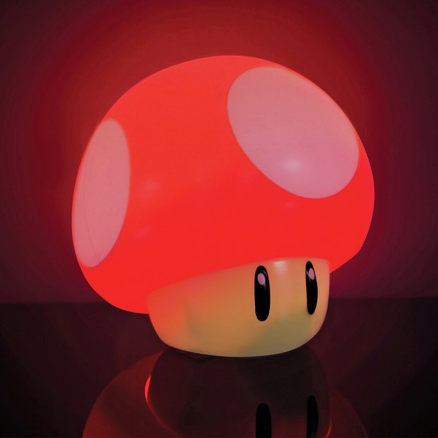 Buy Nintendo Super Mario Mushroom Light Novelty lights Argos