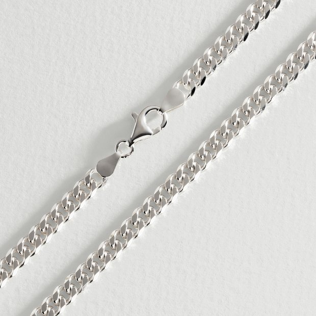 20 inch deals silver chain mens