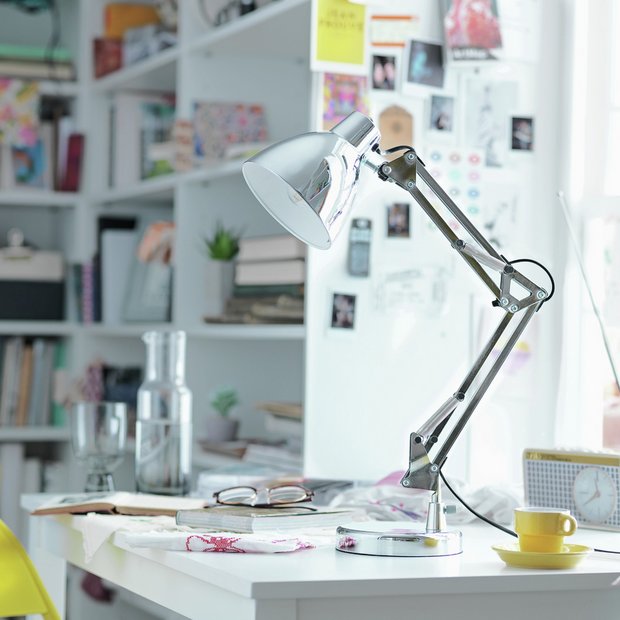 Bedside table lamps store at argos