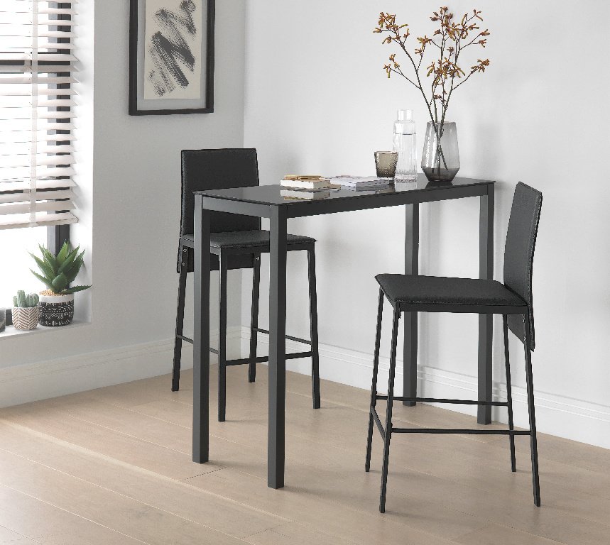 Argos Home Lido Bar Table & 2 Chairs
