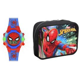 Marvel Spider-Man Kid's Digital Watch & Wallet Set