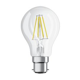 Osram 6W LED BC Filament Light Bulb - 2 Pack