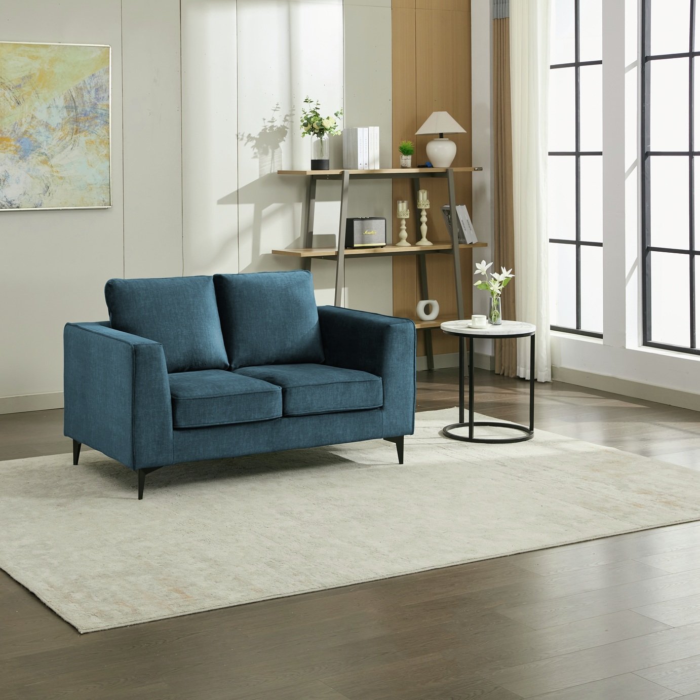 Sofa Source Mora 2 Seater Sofa - Blue