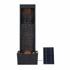 Teamson Home Athena Solar Powered Water Fountain with LED Lights