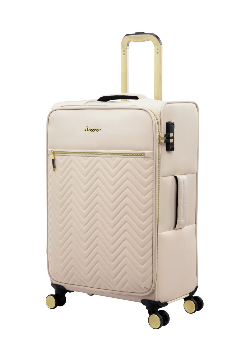 IT Luggage Bewitching 8 Wheel Soft Suitcase