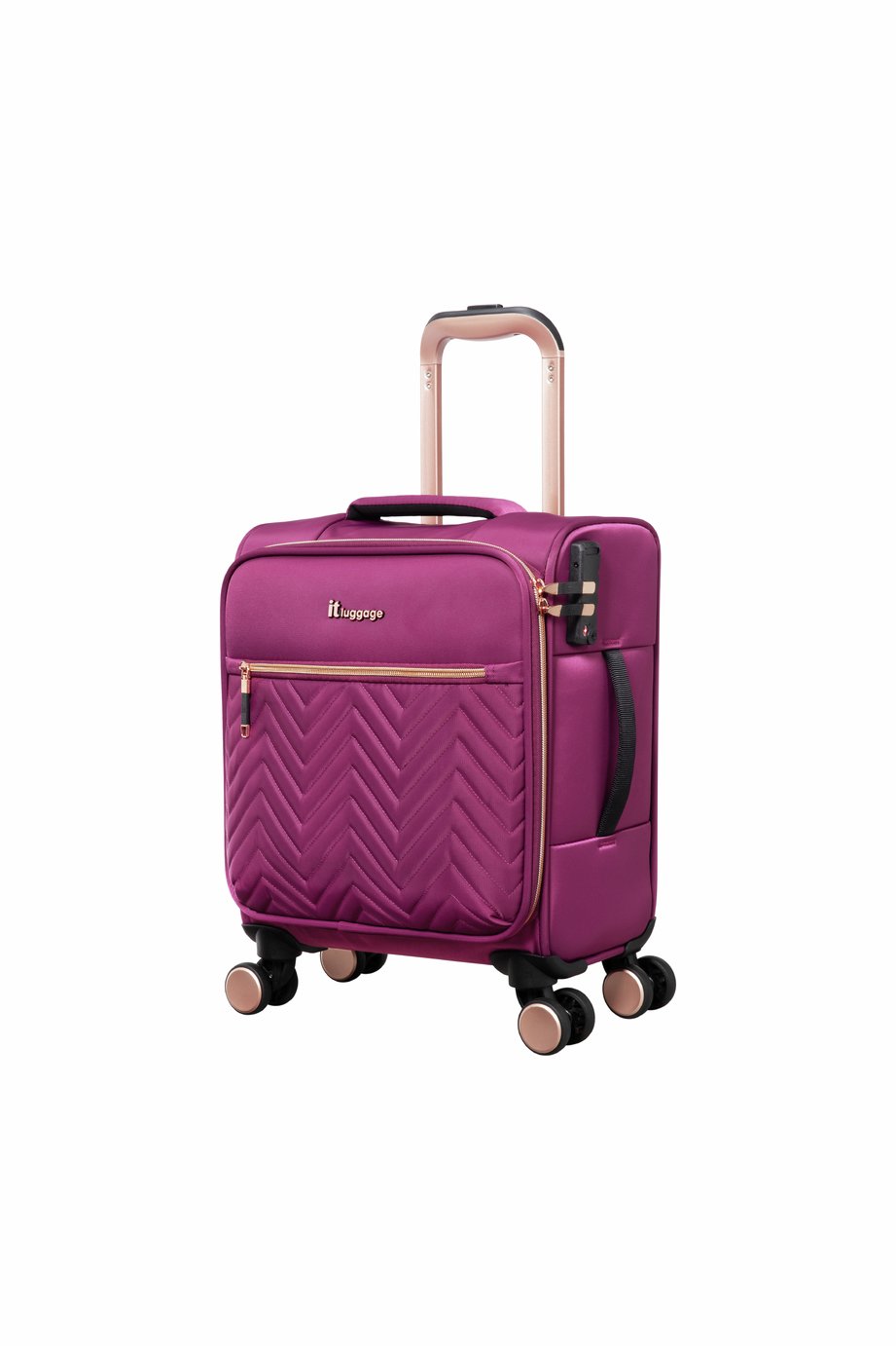 IT Luggage Bewitching 8 Wheel Soft Suitcase