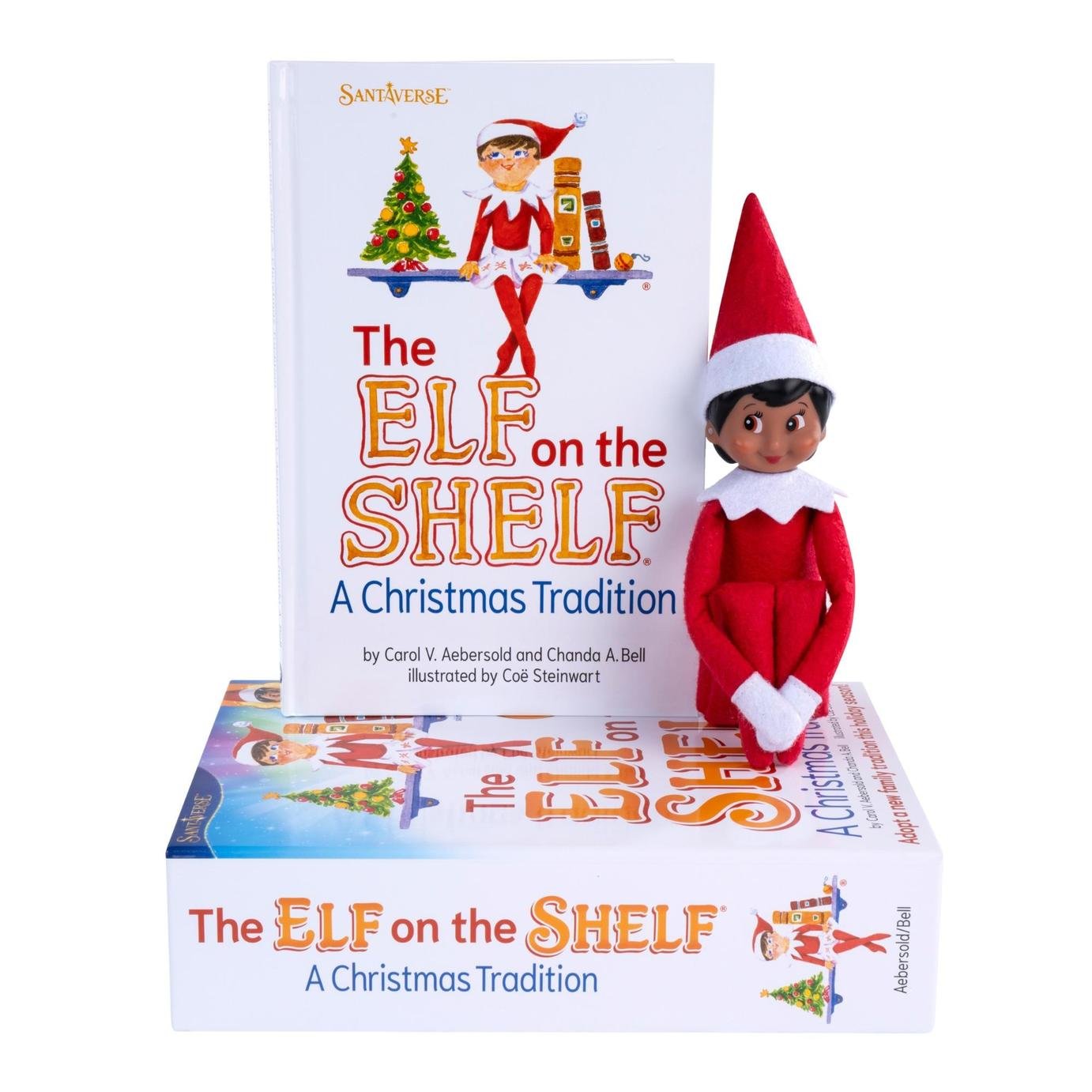 The Elf on the Shelf Brown Eyes Girl Gift Set