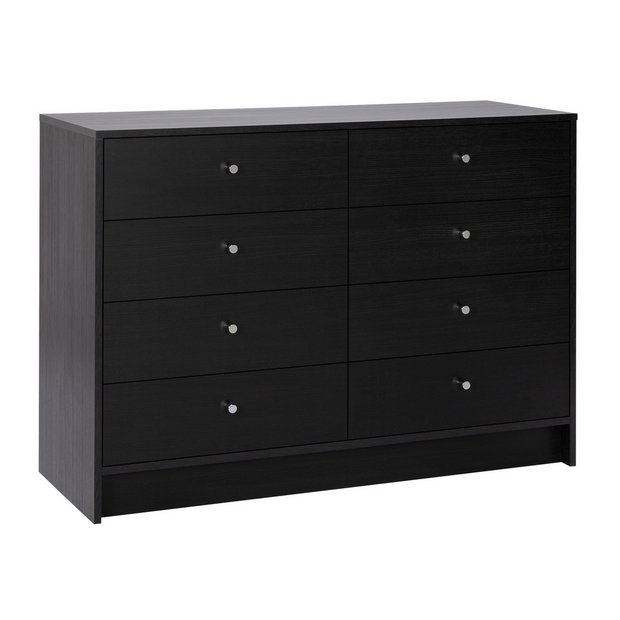 Argos black deals chest of drawers