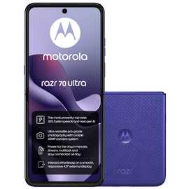 SIM Free Motorola Razr Ultra 70 5G 512GB AI Mobile Phone - Pantone Orient Blue