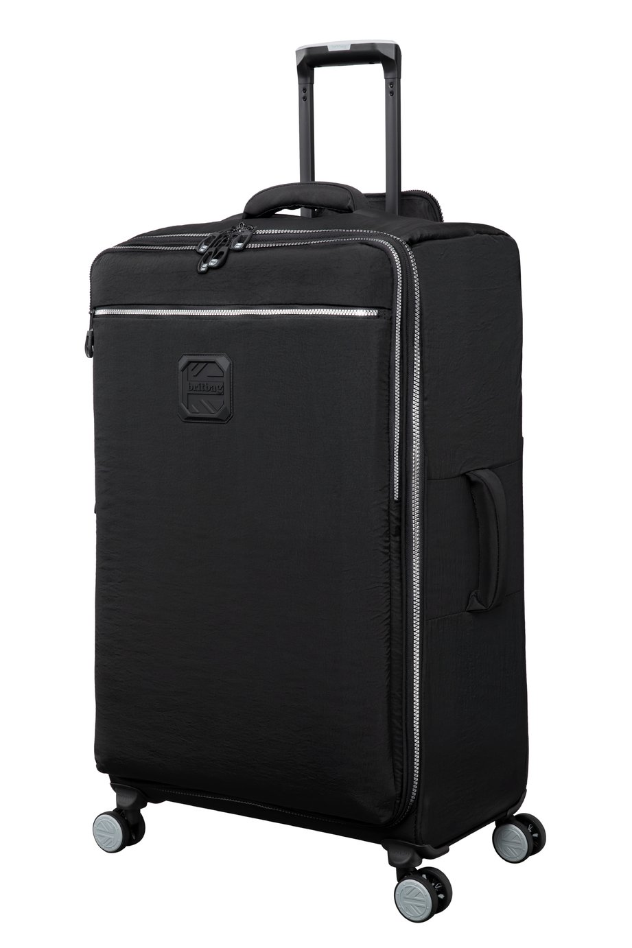IT Luggage Ashdon 8 Wheel Soft Large Suitcase - Black